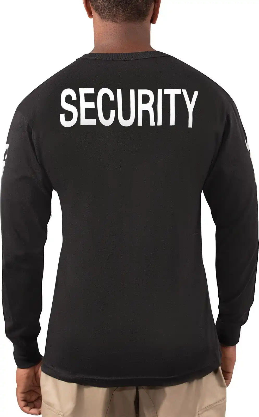 Rothco Long Sleeve Two Sided Security t Shirt s