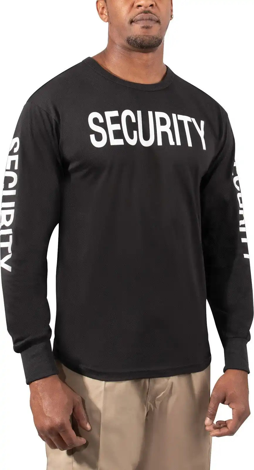 Rothco Long Sleeve Two Sided Security t Shirt