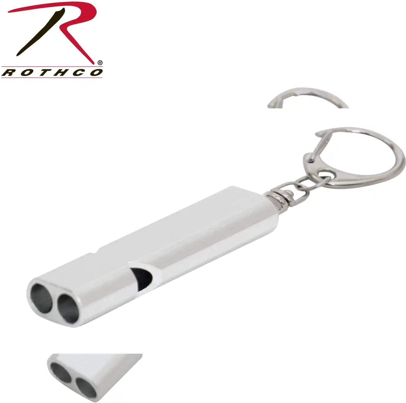 Rothco Loud Emergency Whistle 118 Db Silver