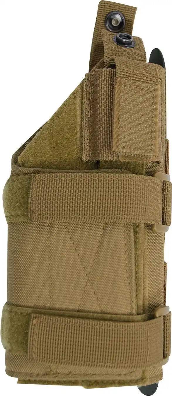 Rothco Low Profile Molle Pistol Holster - Coyote Brown
