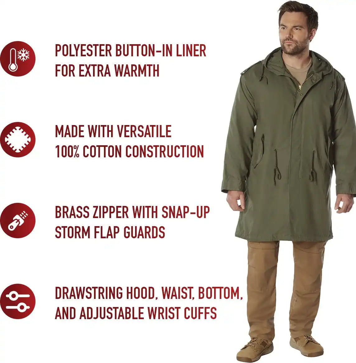Rothco m 51 Fishtail Parka