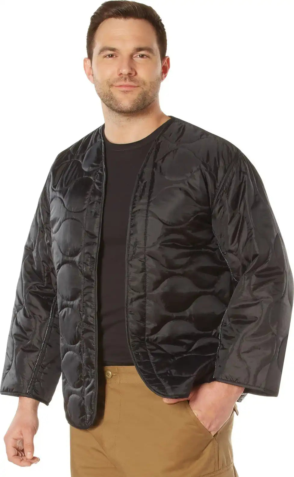 Rothco m 65 Field Jacket Liner Black / s