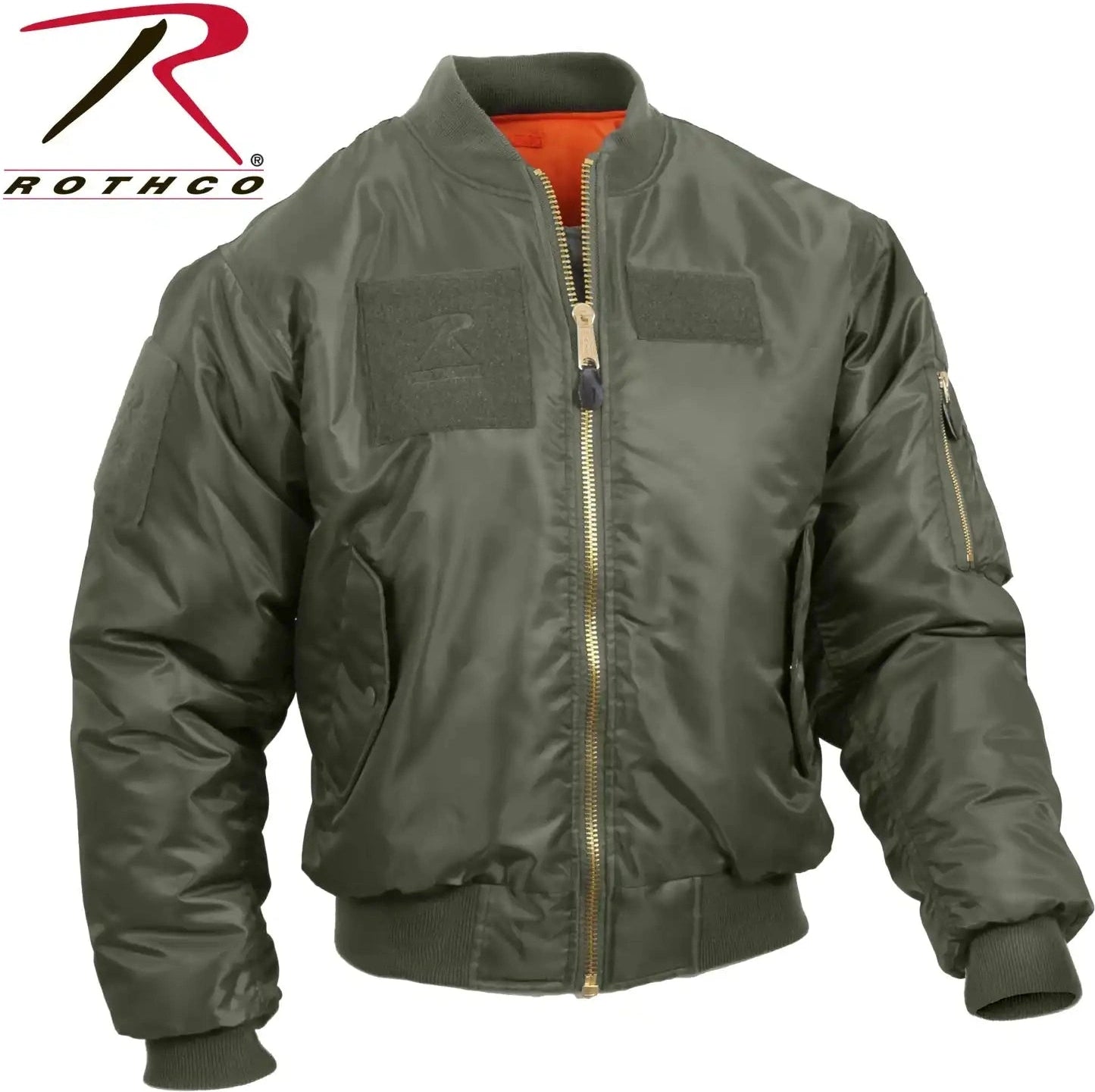 Rothco Ma 1 Flight Jacket with Patches