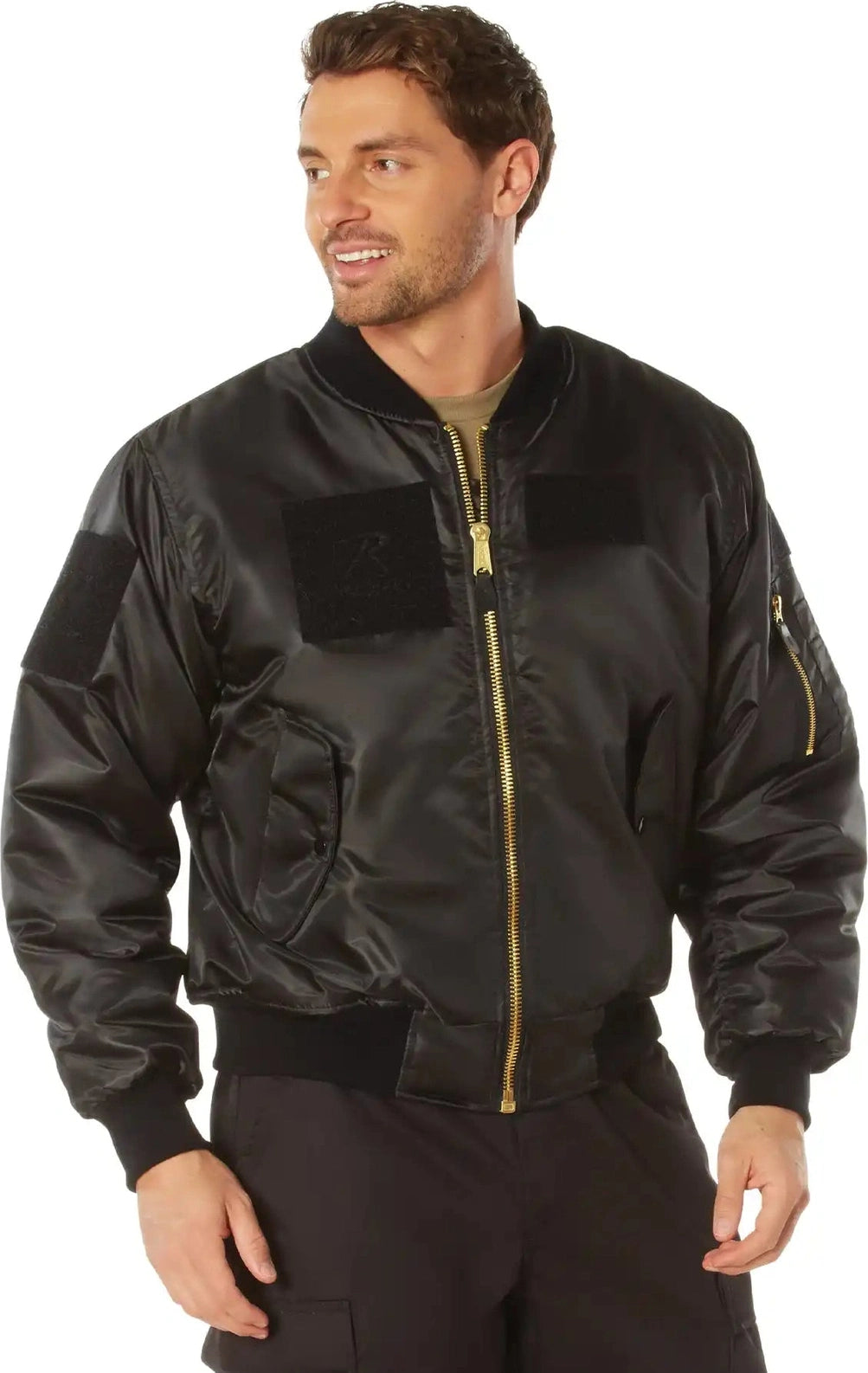 Rothco Ma 1 Flight Jacket with Patches