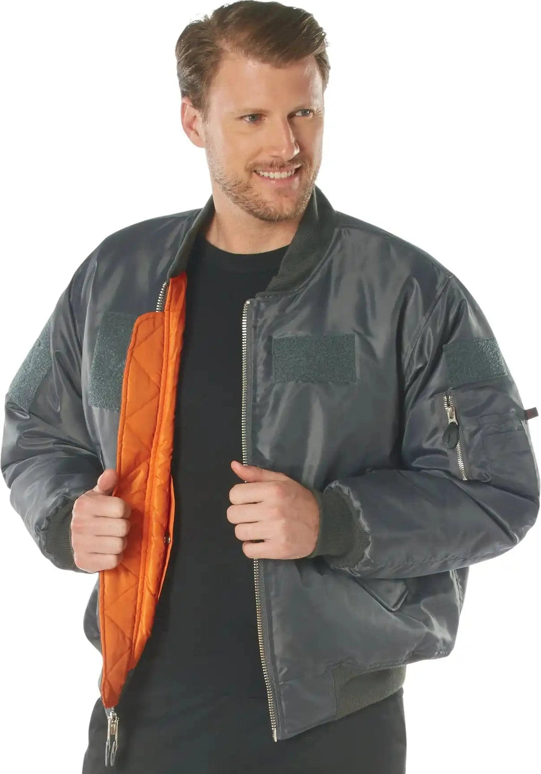 Rothco Ma 1 Flight Jacket with Patches