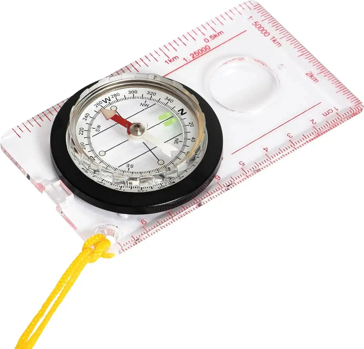 Rothco Map Compass Clear