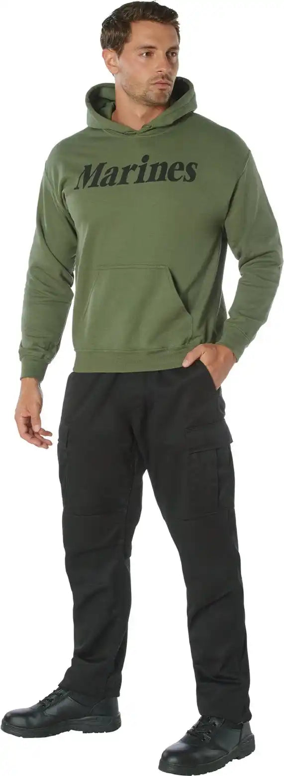 Rothco Marines Pullover Hooded Sweatshirt