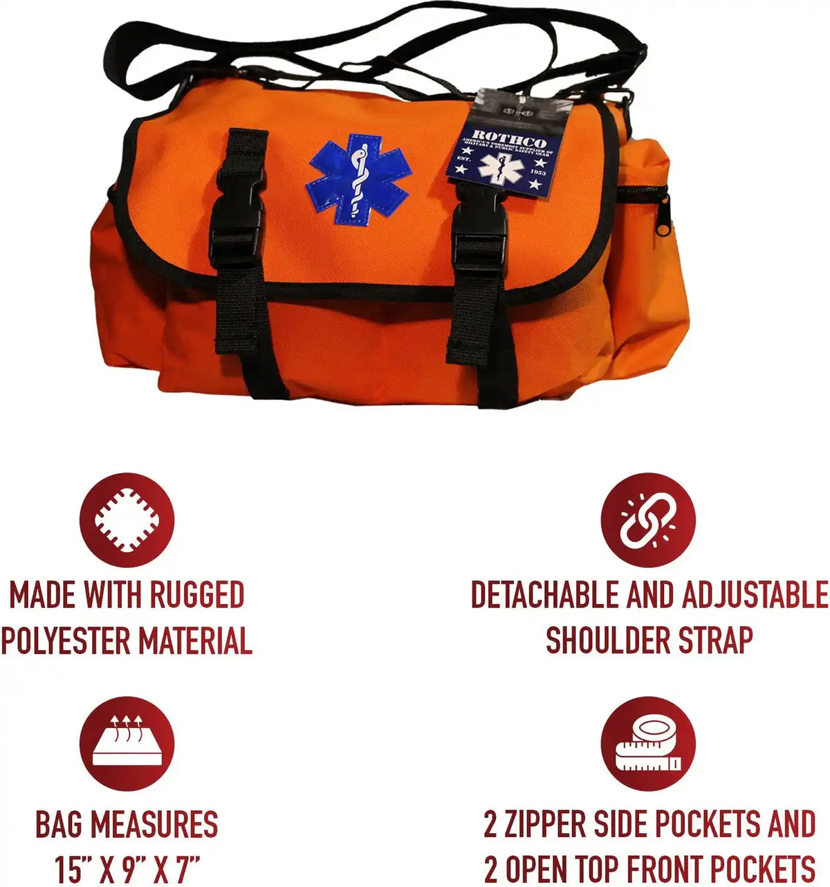 Rothco Medical Rescue Response Bag