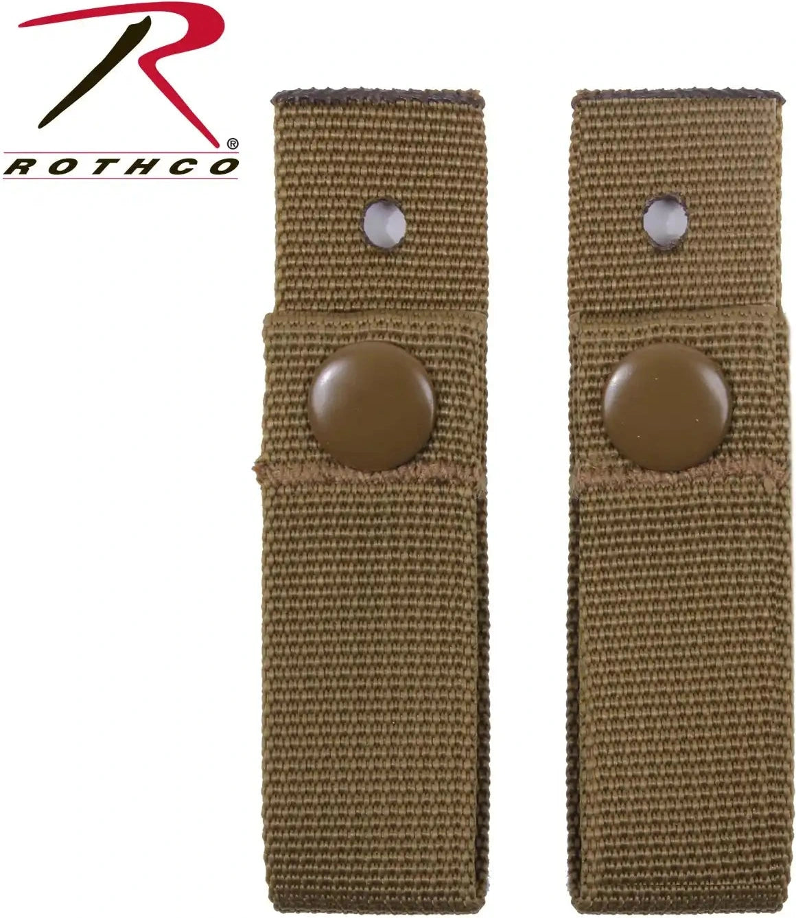 Rothco Mich Helmet Goggle Straps Coyote Brown / one Size