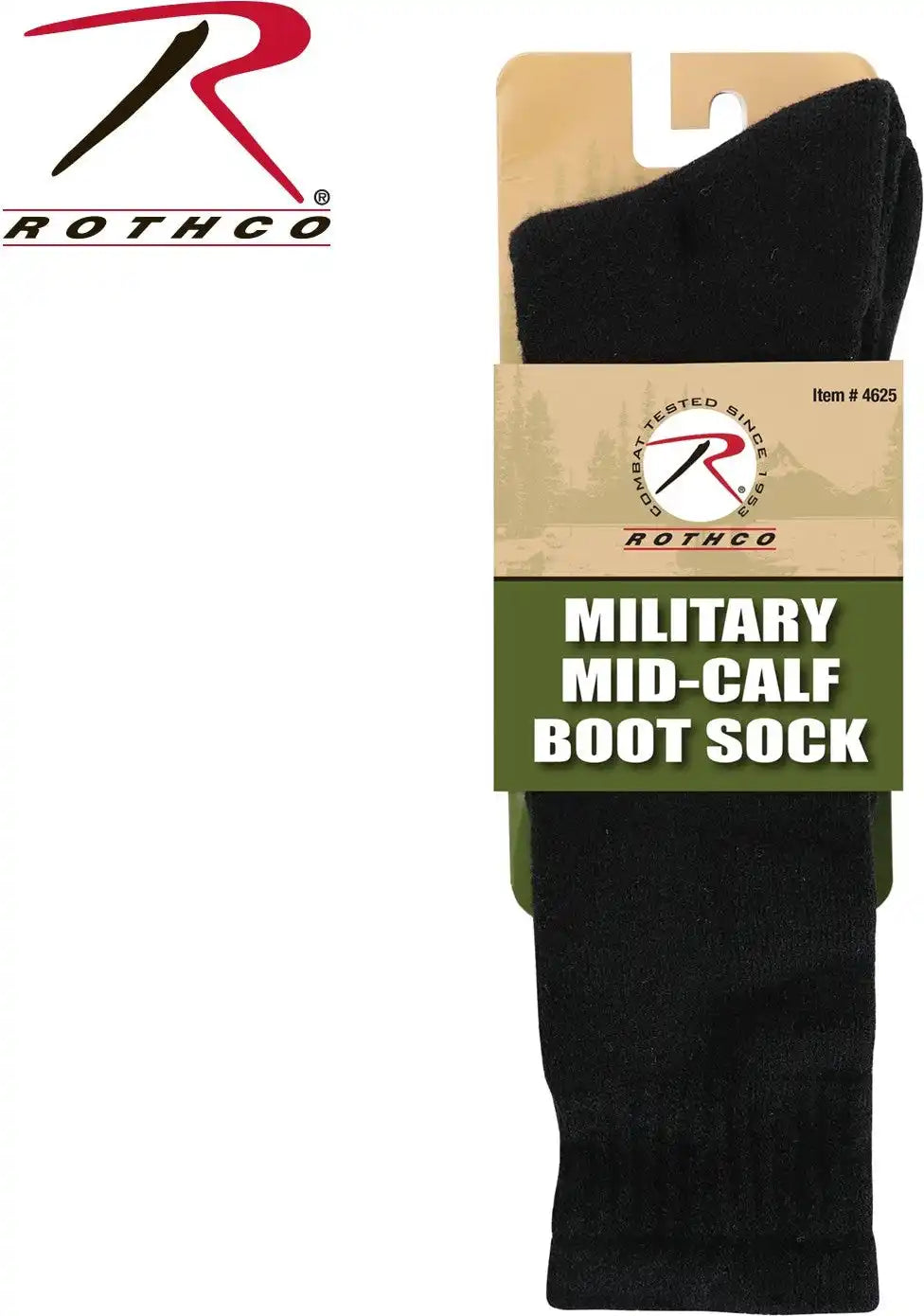 Rothco Mid Calf Boot Sock