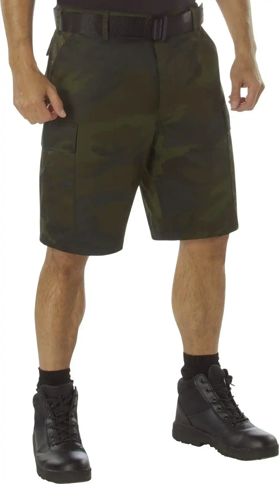 Rothco Midnight Camo Bdu Shorts - Black / s