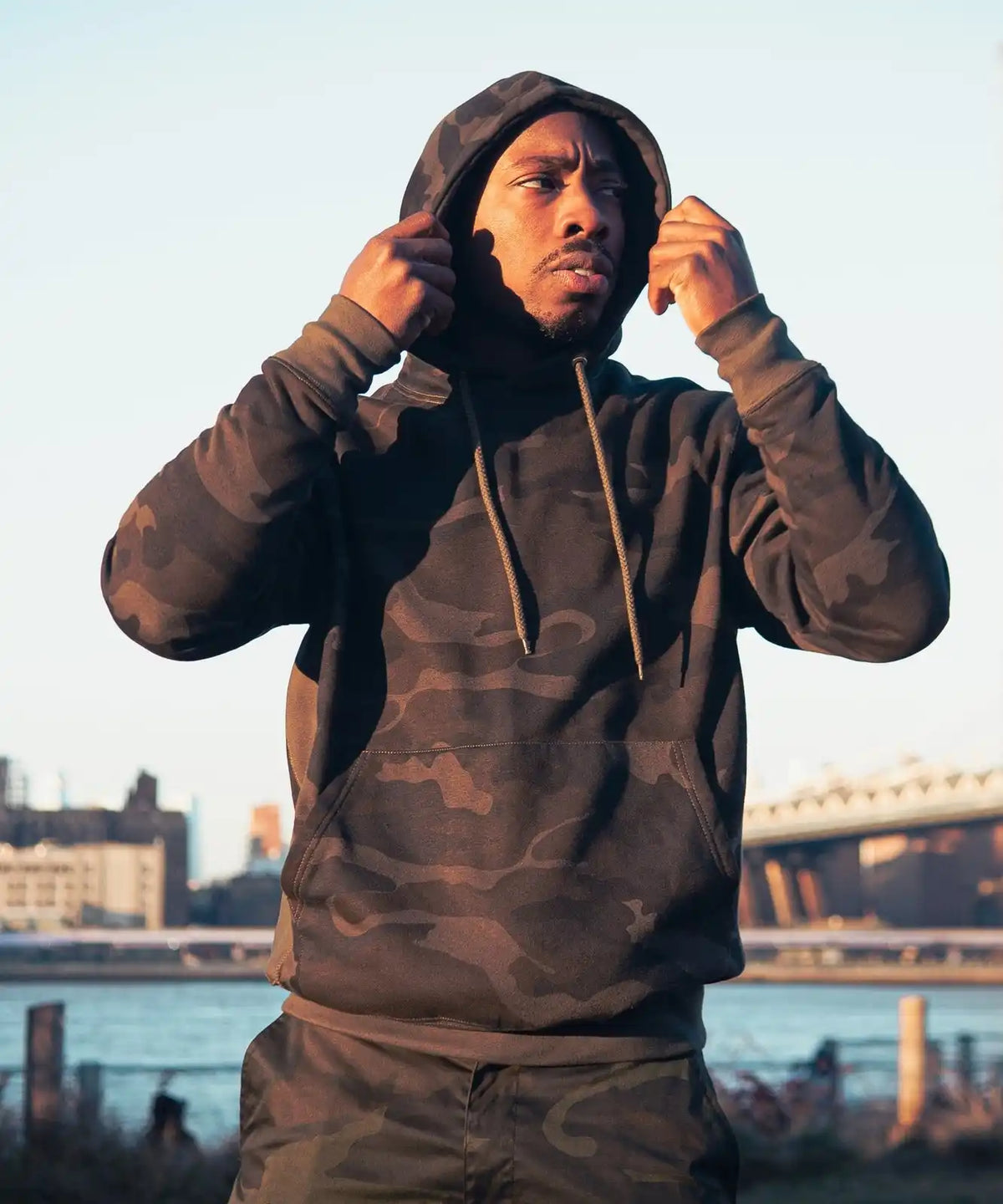 Rothco Midnight Camo Every Day Hoodie