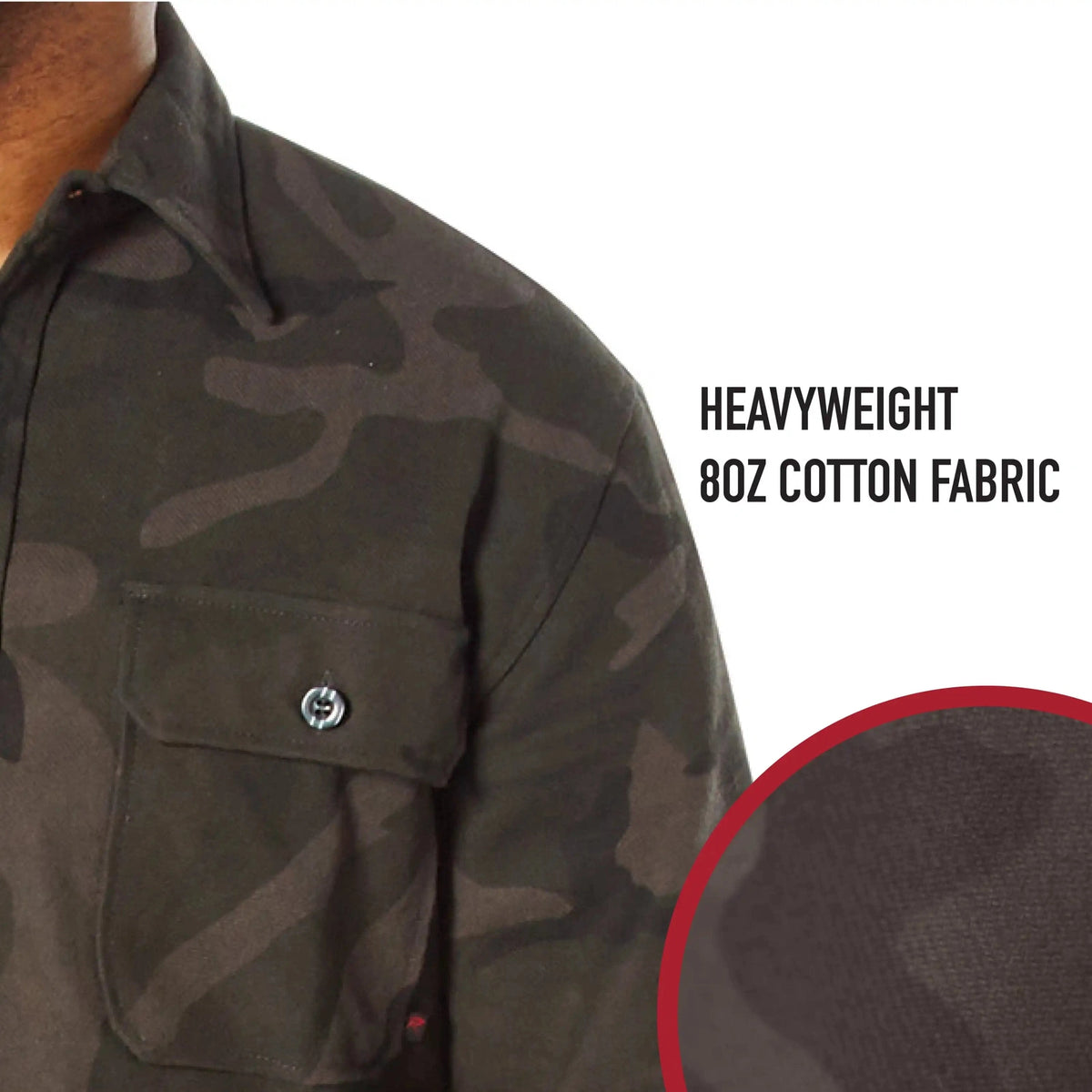 Rothco Midnight Camo Flannel Shirt