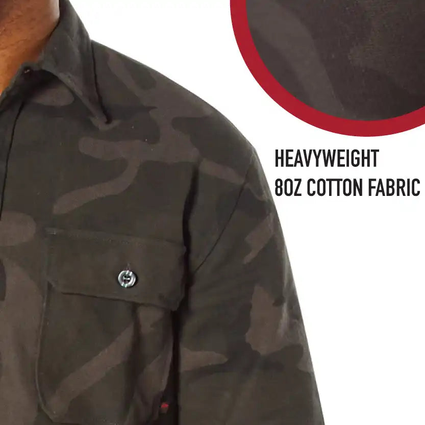 Rothco Midnight Camo Flannel Shirt