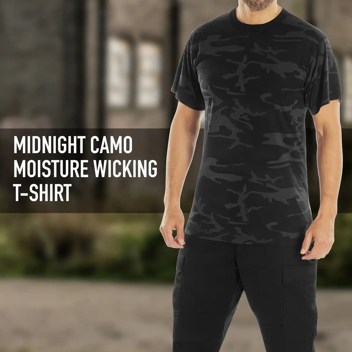 Rothco Midnight Camo Moisture Wicking T-shirt