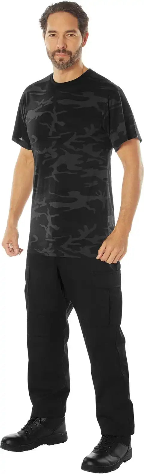 Rothco Midnight Camo Moisture Wicking T-shirt