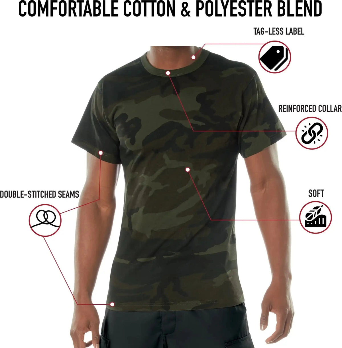 Rothco Midnight Camo t Shirt