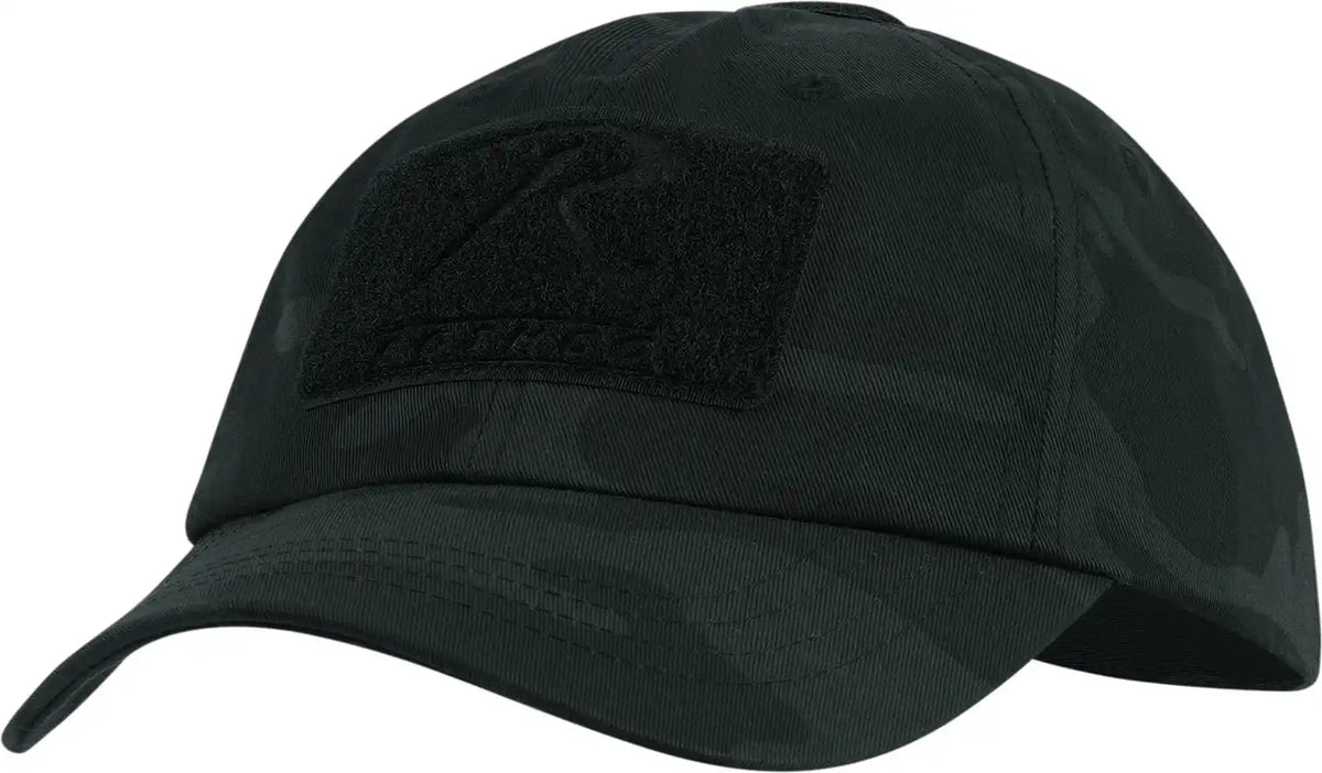 Rothco Midnight Camo Tactical Operator Cap Black / one Size