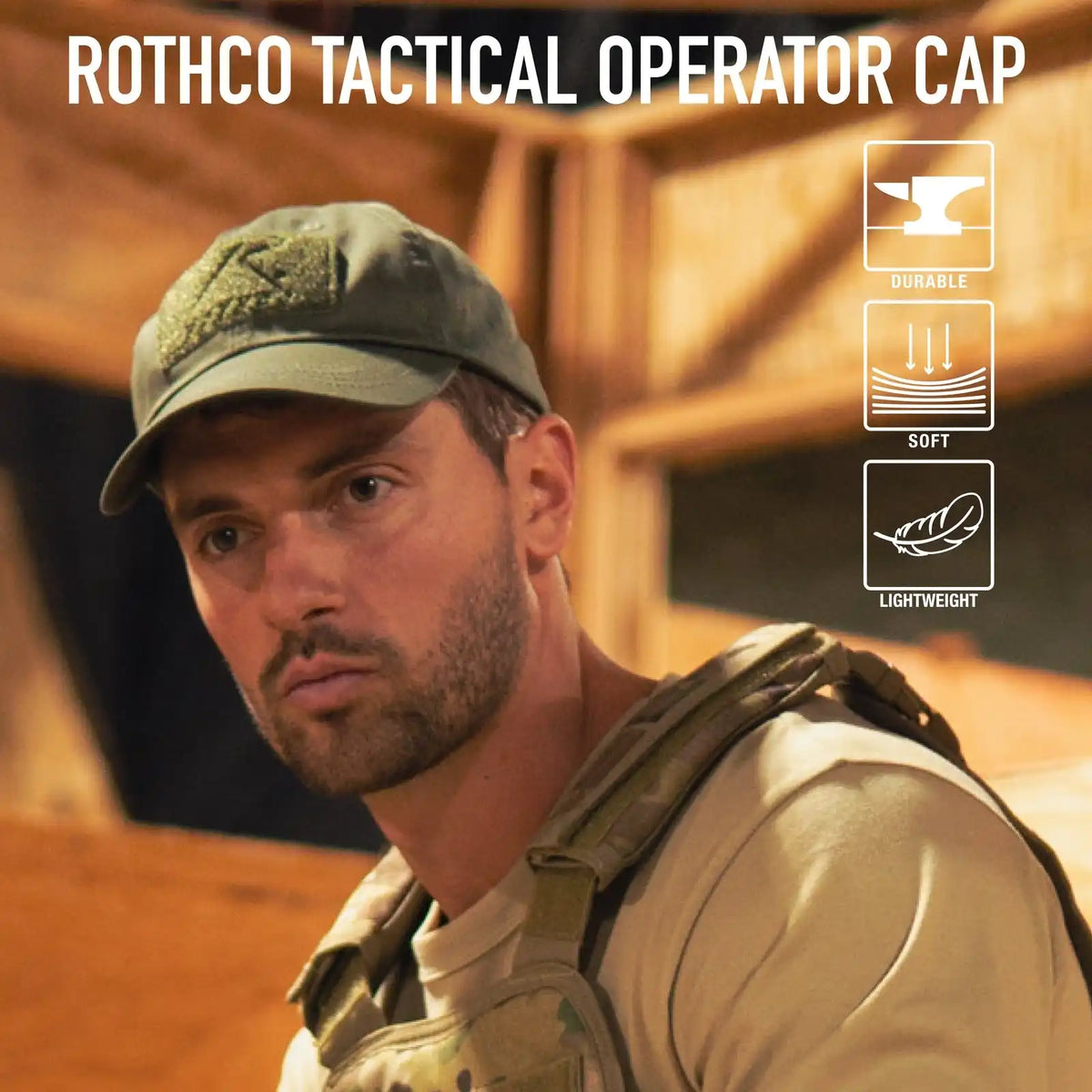 Rothco Midnight Camo Tactical Operator Cap