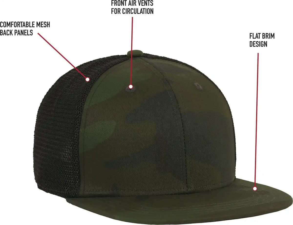 Rothco Midnight Camo Trucker Cap
