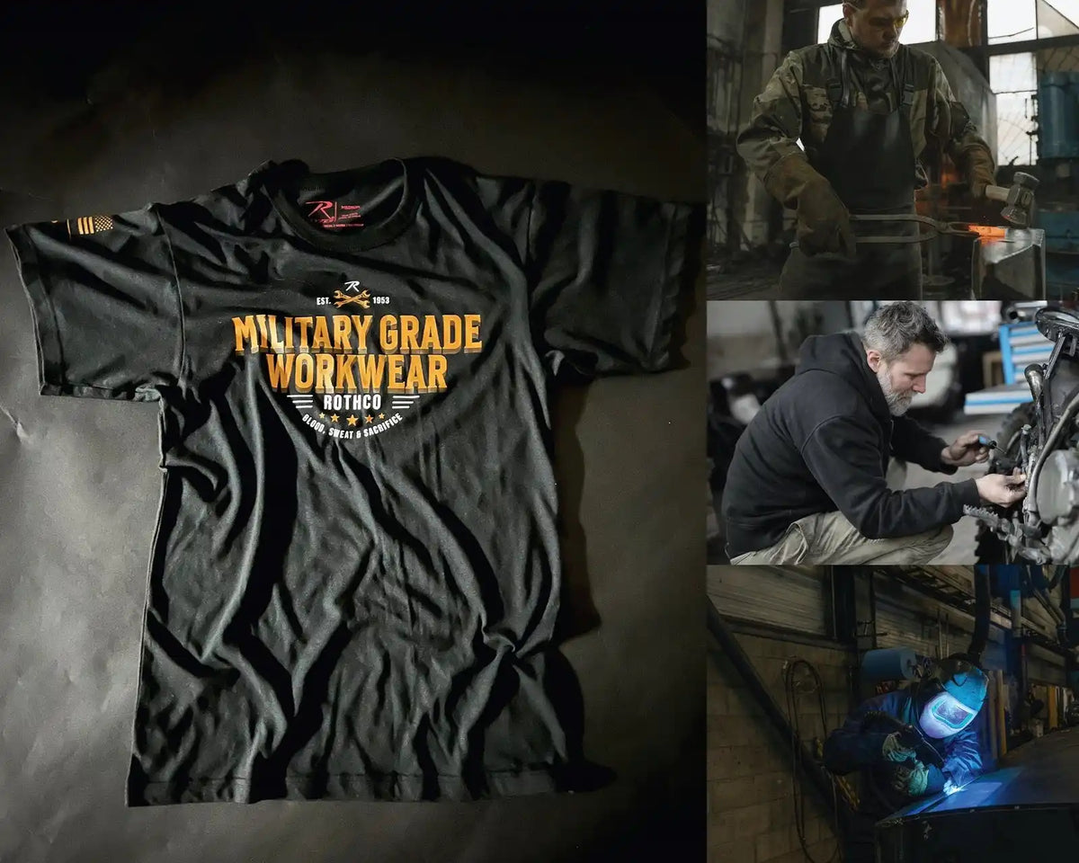 Rothco Military Grade Workwear Graphic t Shirt