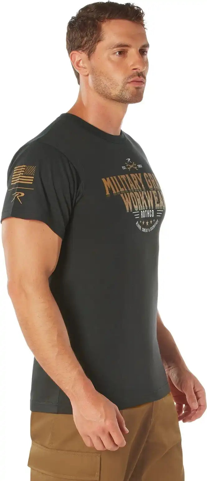 Rothco Military Grade Workwear Graphic t Shirt