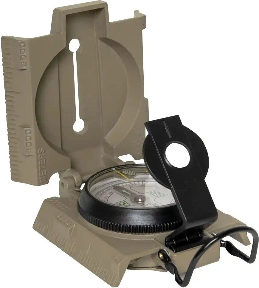 Rothco Military Marching Compass with Led Light Olive Drab