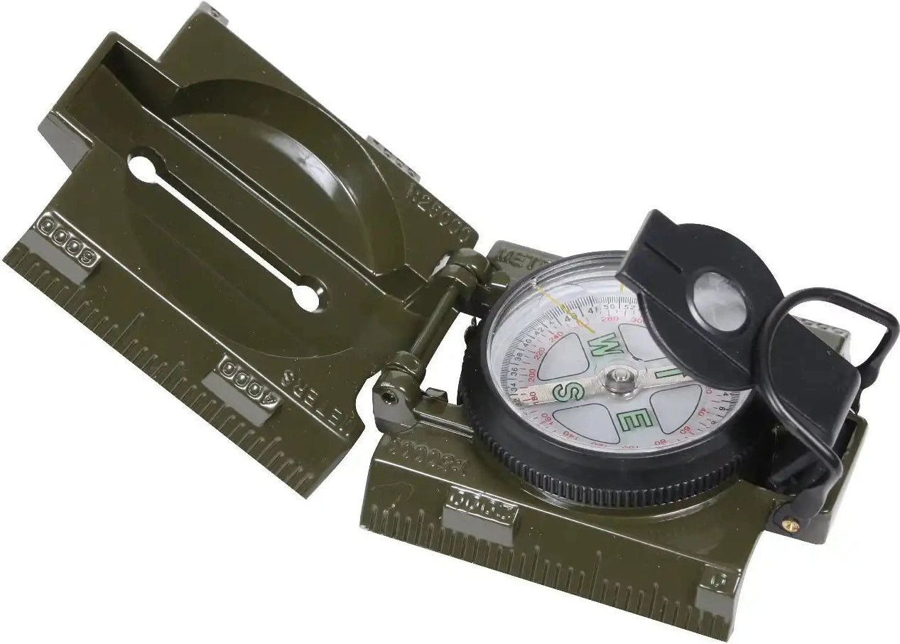 Rothco Military Marching Compass with Led Light Olive Drab