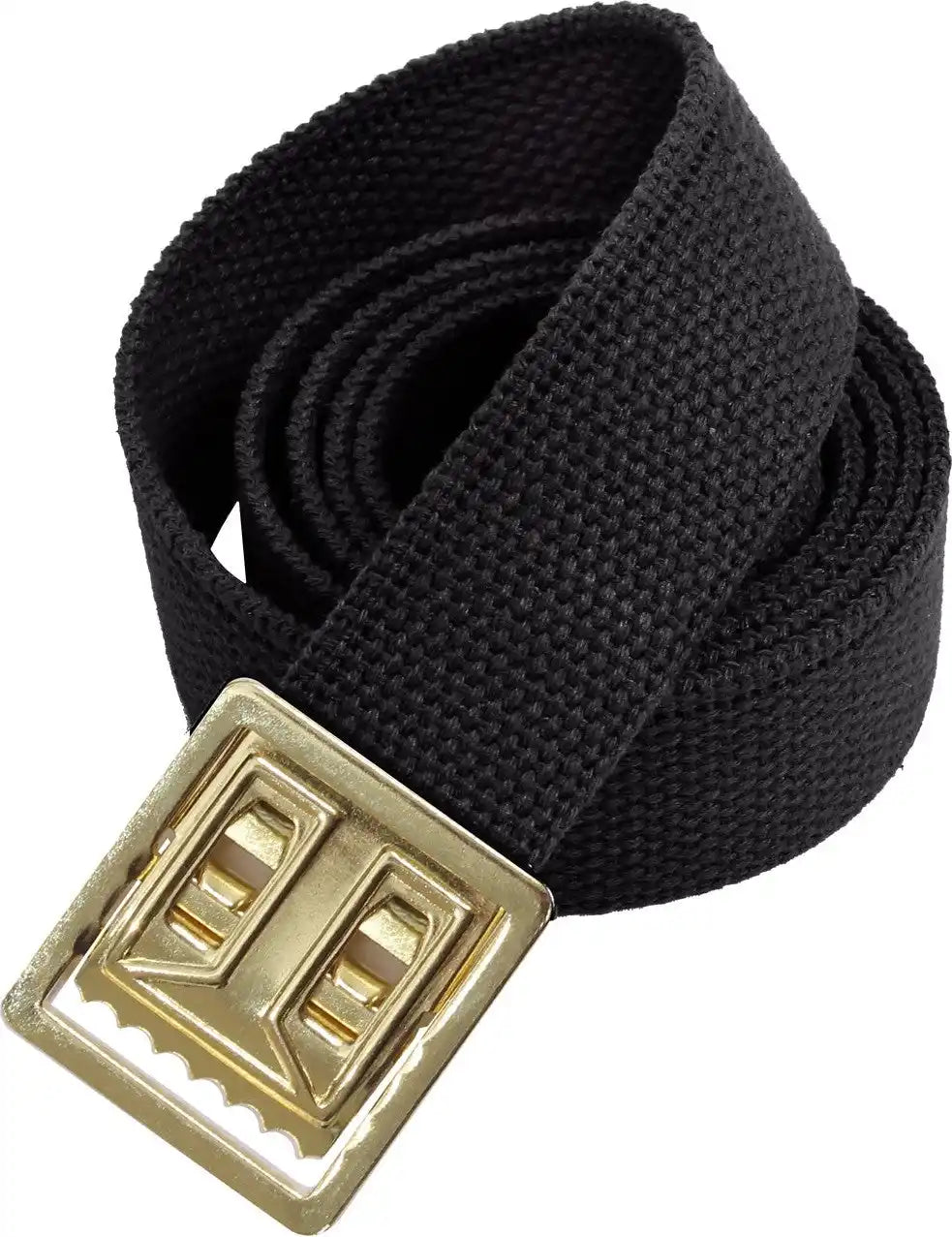 Rothco Military Web Belts with Open Face Buckle Gold / Black / 54 Inches