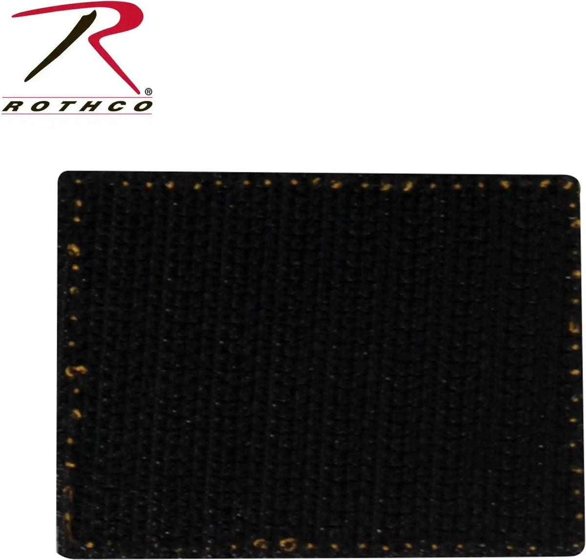 Rothco Mini us Flag Patch with Hook Back Black / Silver / Normal / one Size