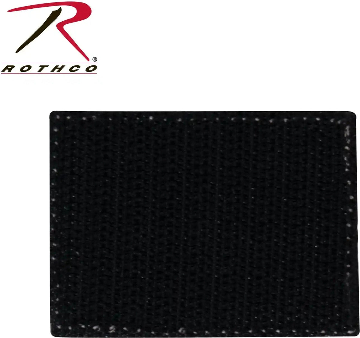 Rothco Mini us Flag Patch with Hook Back Black / Silver / Normal / one Size