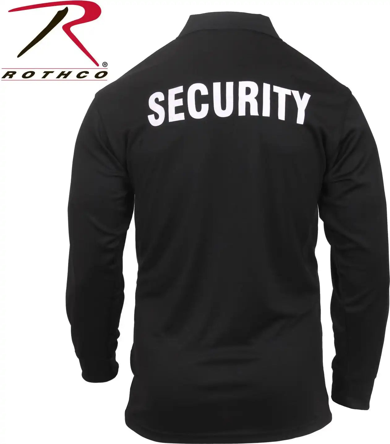 Rothco Moisture Wicking Long Sleeve Security Polo