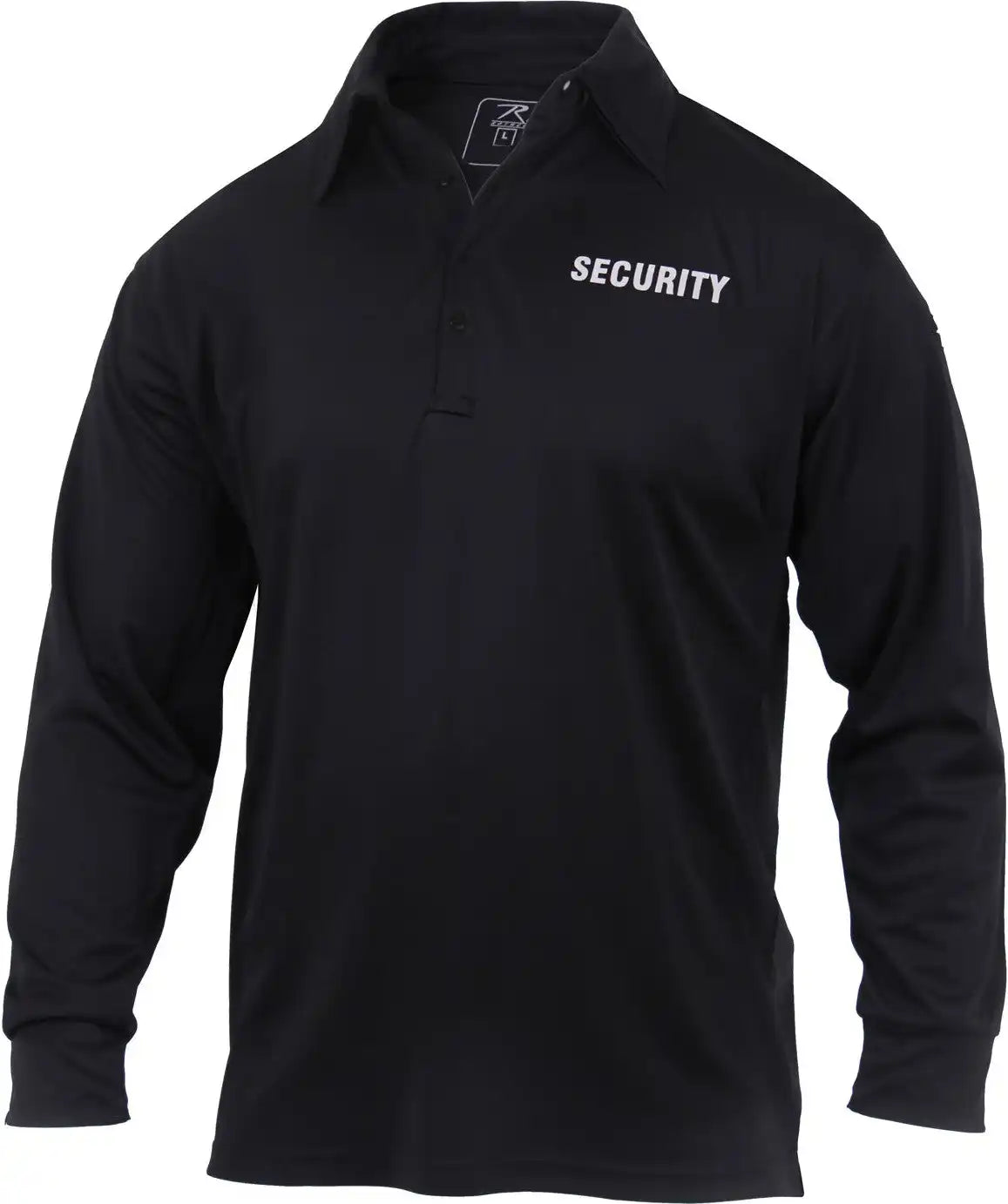 Rothco Moisture Wicking Long Sleeve Security Polo