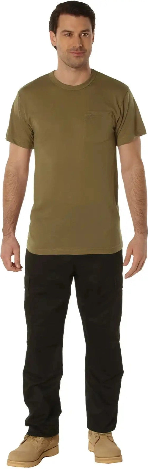 Rothco Moisture Wicking Pocket t Shirt