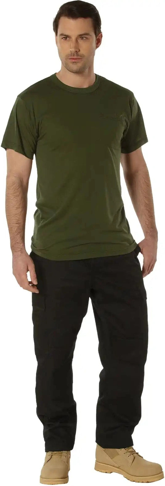 Rothco Moisture Wicking Pocket t Shirt