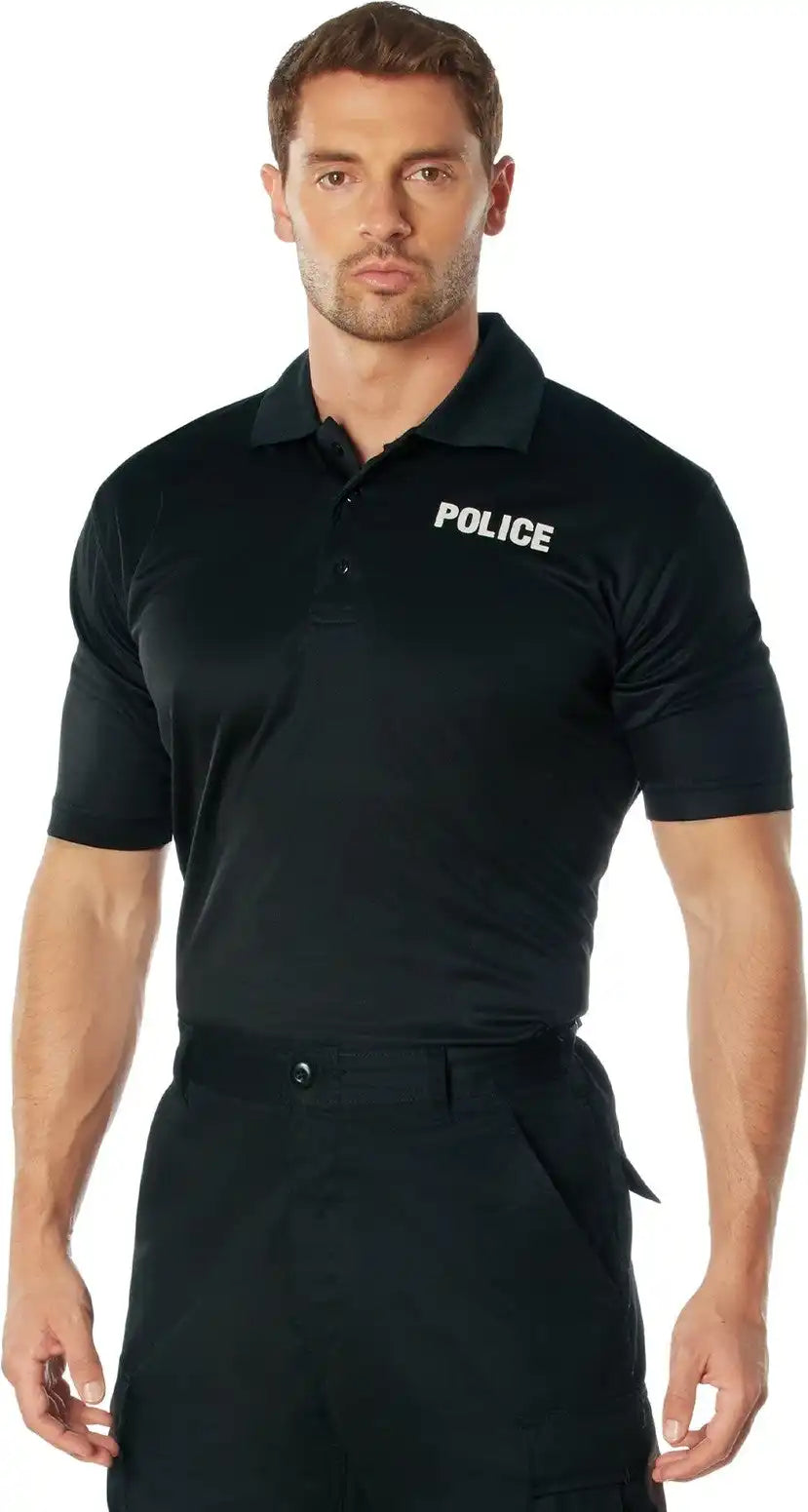 Rothco Moisture Wicking Police Polo Shirt