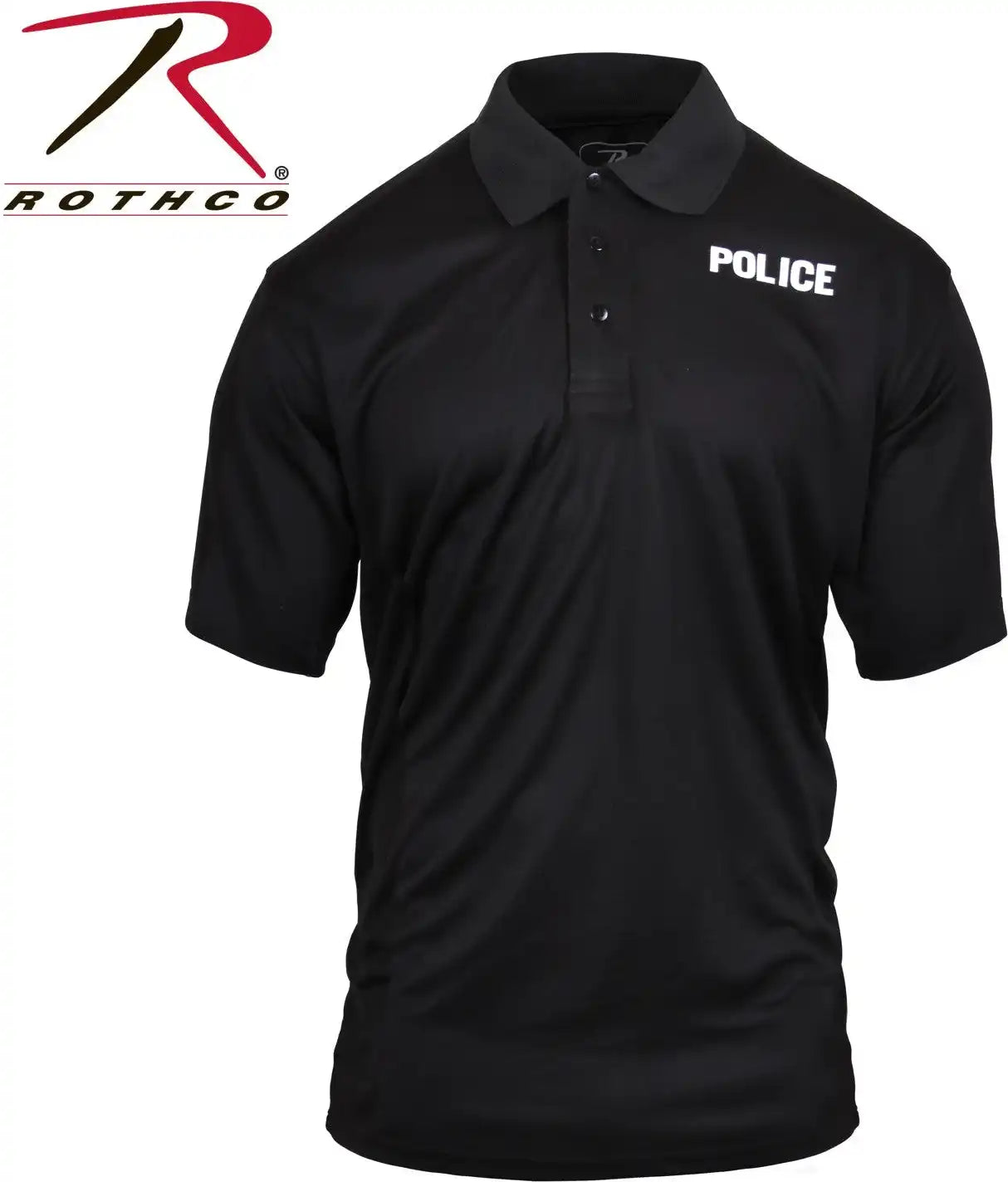 Rothco Moisture Wicking Police Polo Shirt