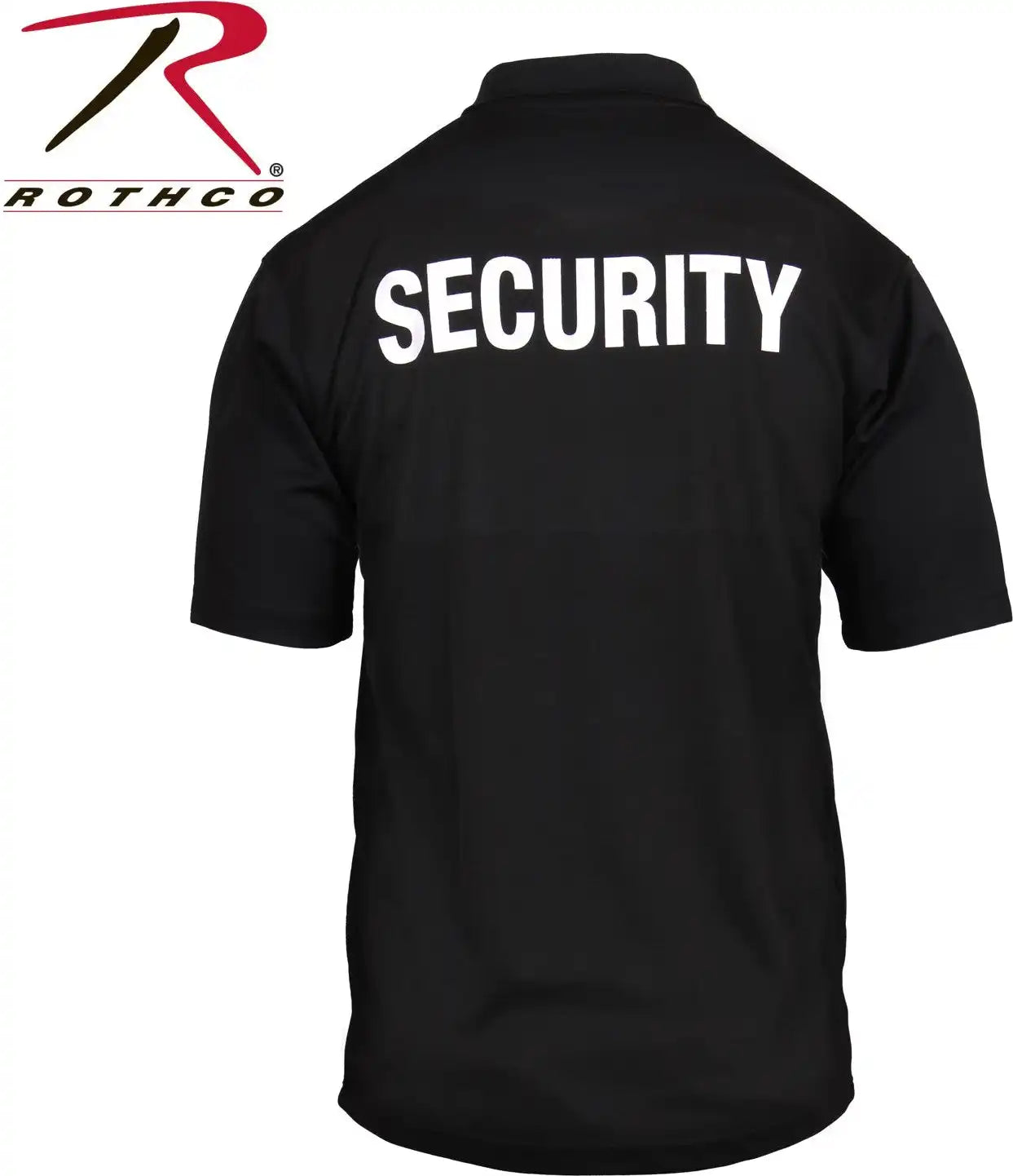 Rothco Moisture Wicking Security Polo Shirt with Badge