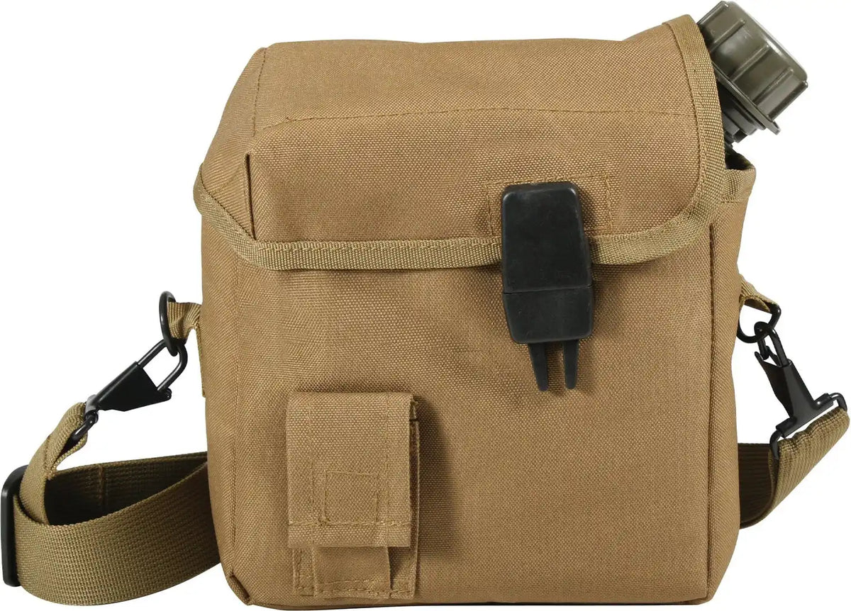 Rothco Molle 2 Qt. Bladder Canteen Cover Coyote Brown