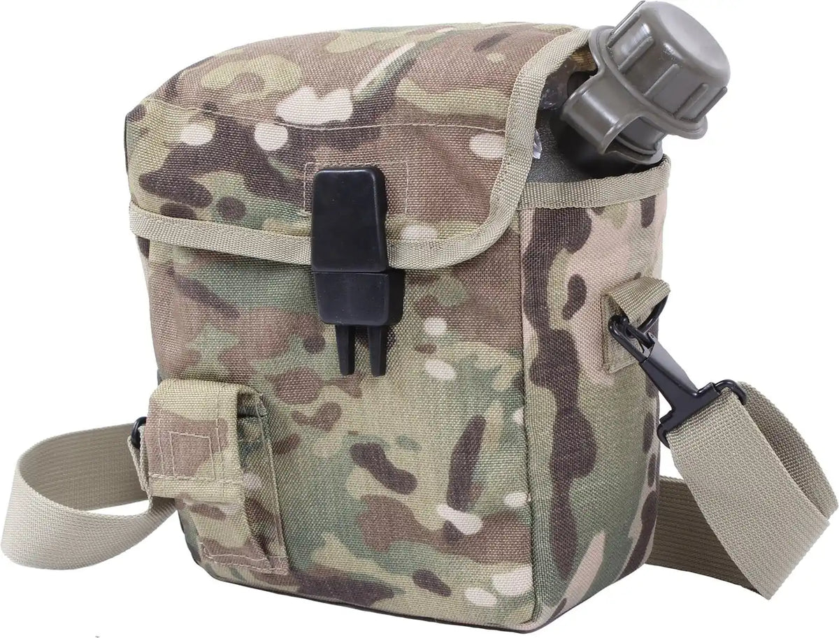 Rothco Molle 2 Qt. Bladder Canteen Cover Multicam