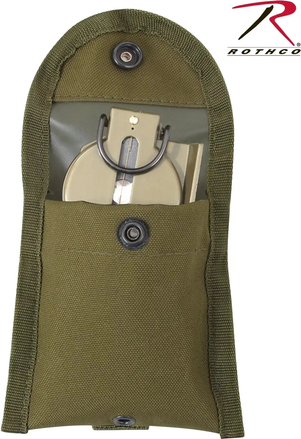 Rothco Molle Compatible Compass Pouch Coyote Brown