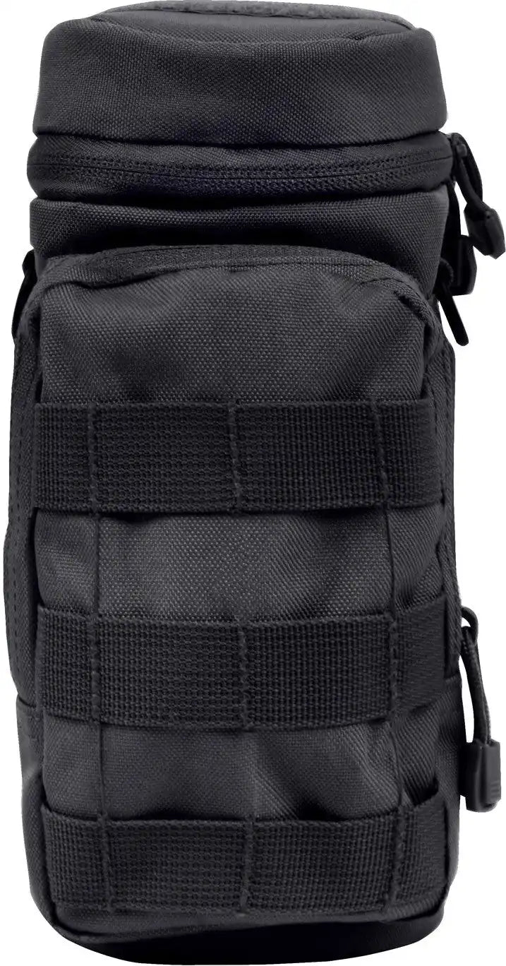 Rothco Molle Compatible Water Bottle Pouch Black