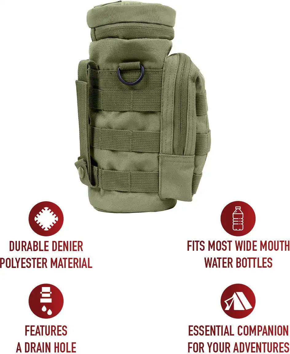Rothco Molle Compatible Water Bottle Pouch