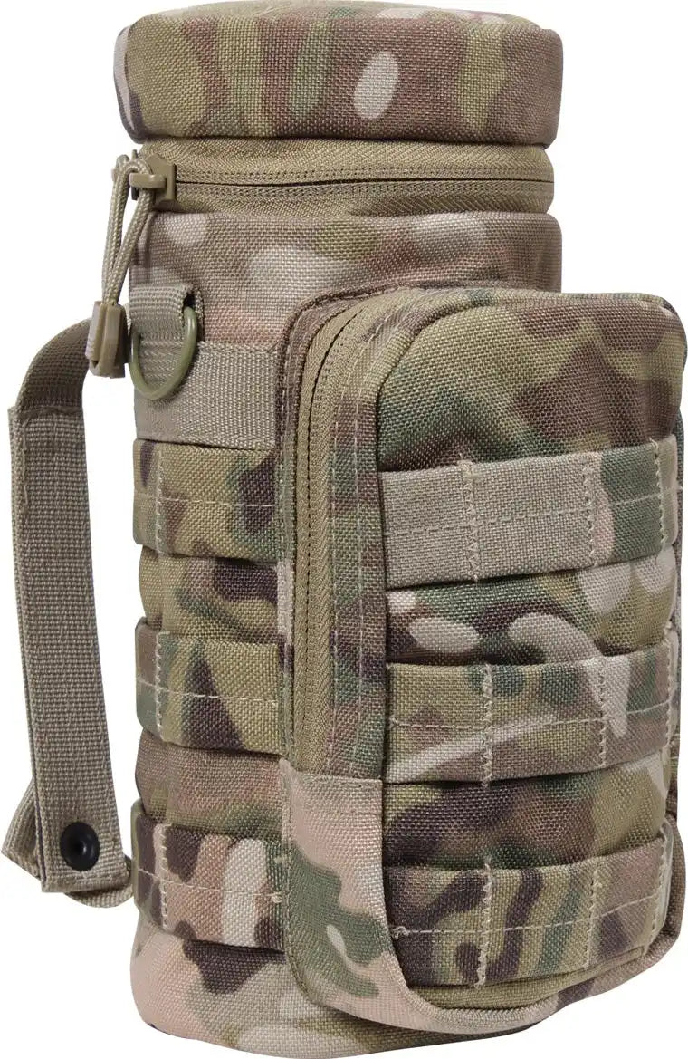 Rothco Molle Compatible Water Bottle Pouch Multicam