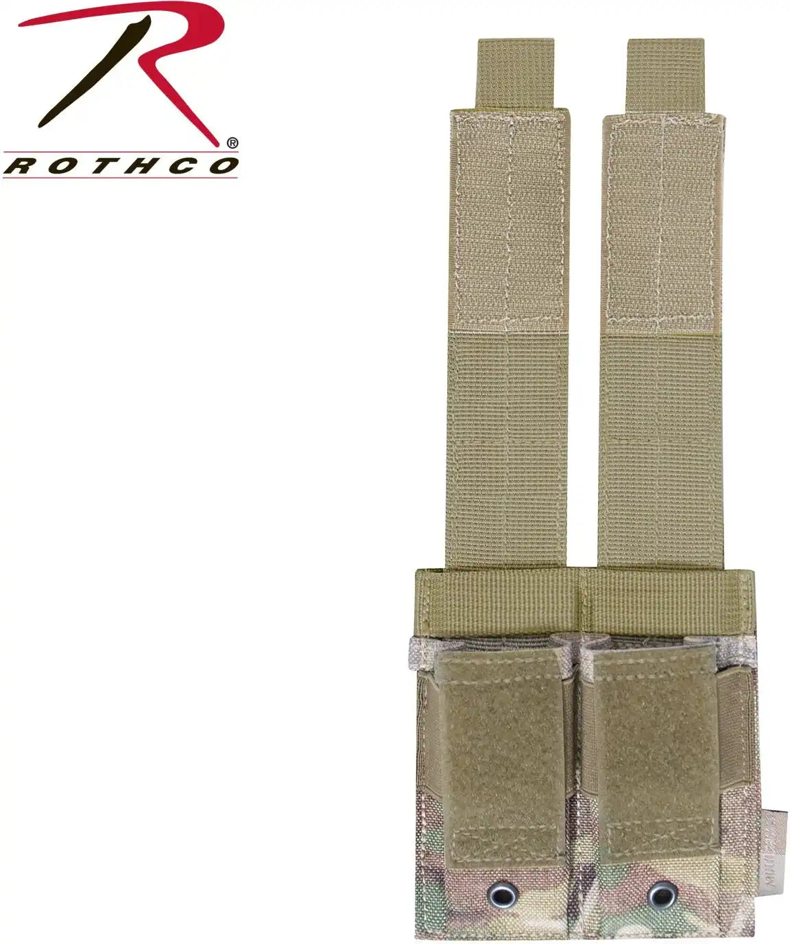 Rothco Molle Double Pistol Mag Pouch with Insert