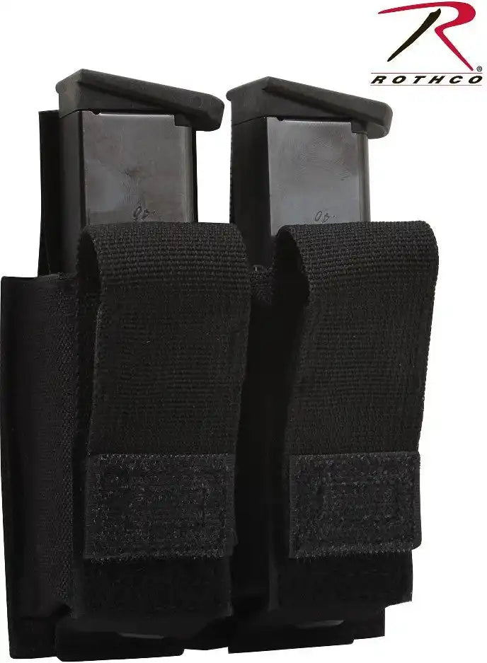 Rothco Molle Double Pistol Mag Pouch with Insert