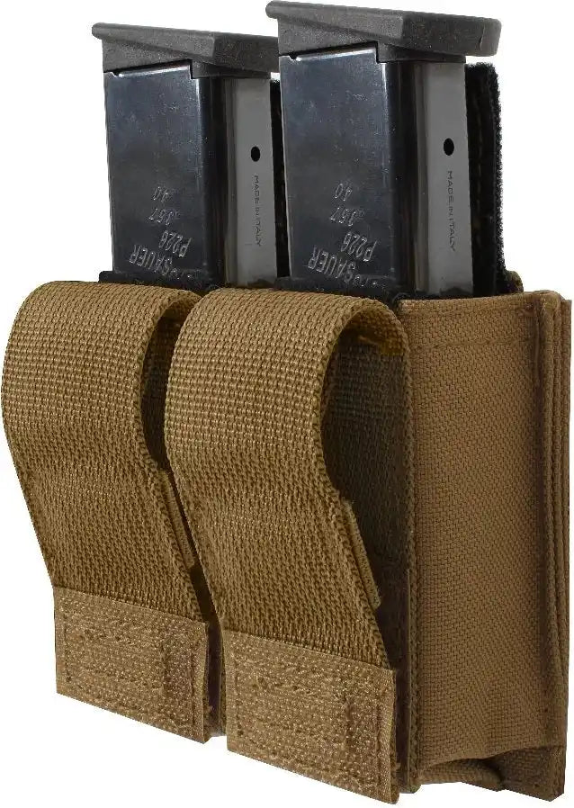 Rothco Molle Double Pistol Mag Pouch with Insert