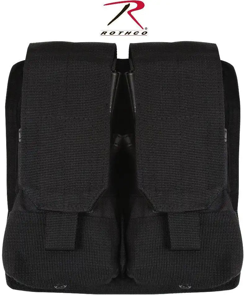 Rothco Molle Double Pistol Mag Pouch with Insert