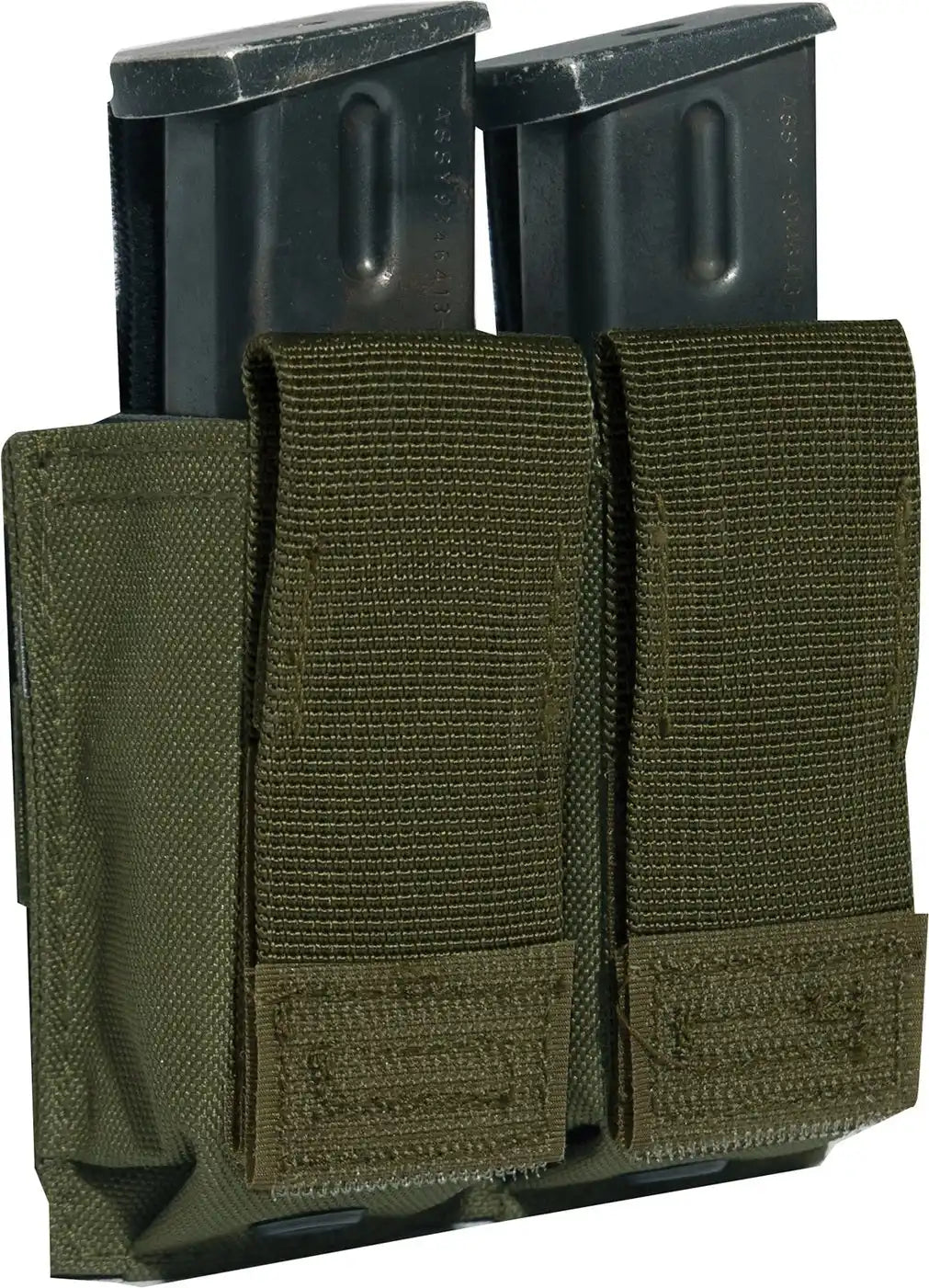 Rothco Molle Double Pistol Mag Pouch with Insert Olive Drab