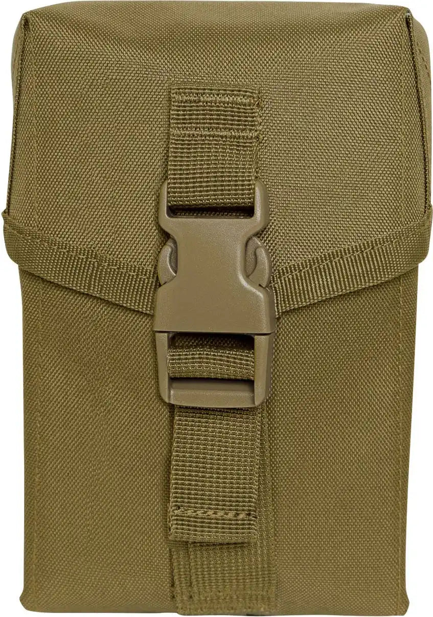 Rothco Molle Ii 100 Round Saw Pouch - Coyote Brown